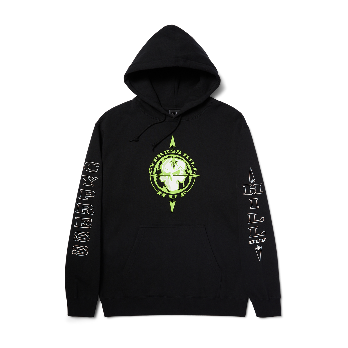 HUF x Cypress Hill Blunted Compass Pullover Hoodie