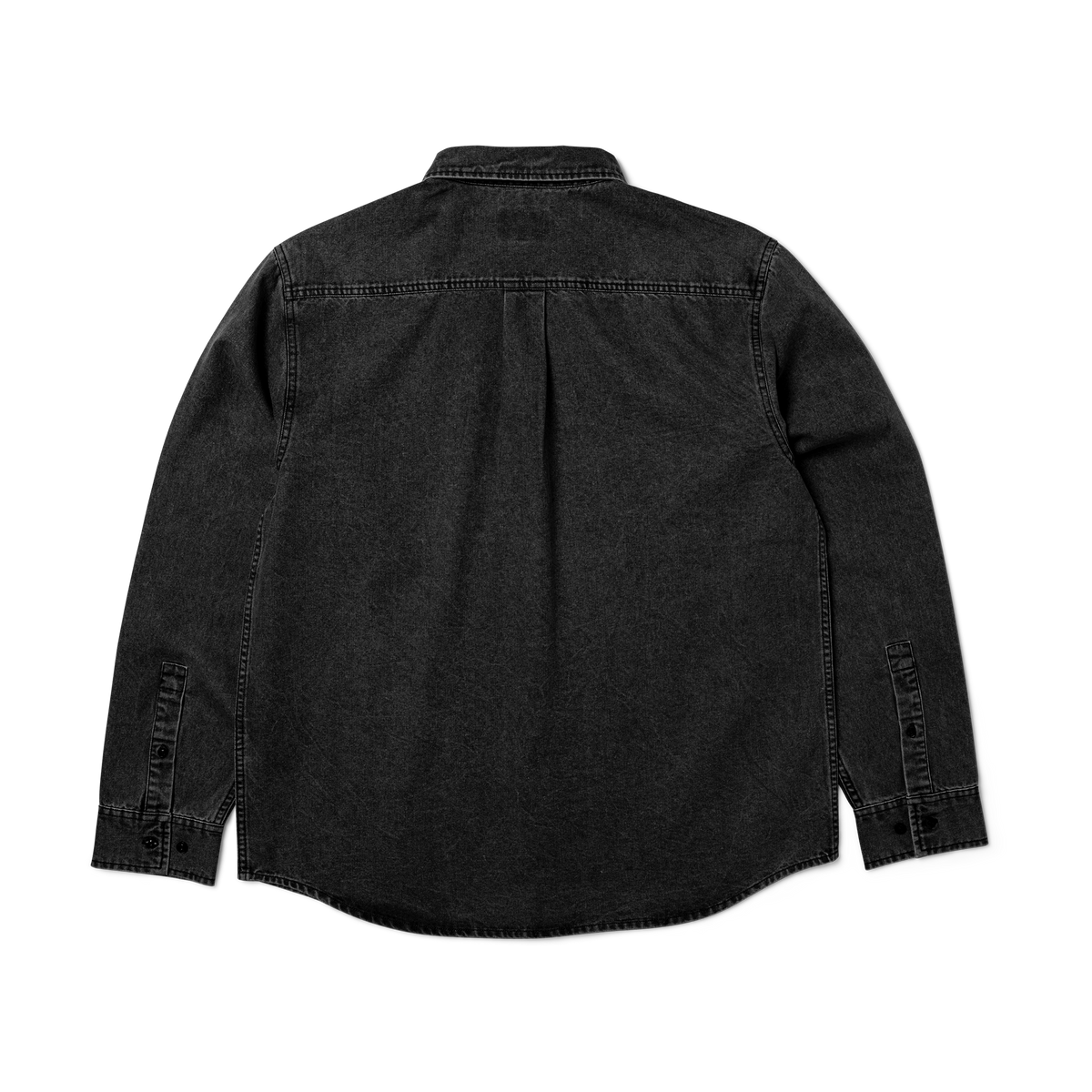 Carson Overdyed Denim Long Sleeve Shirt