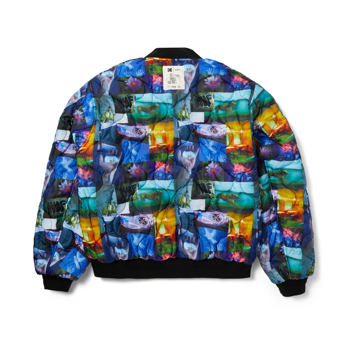 HUF x Kodak Collage Bomber Jacket