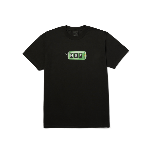 HUF ストライプ Tシャツ XL ホワイト/グリーン HUF ストライプ Tシャツ XL ホワイト/グリーン
