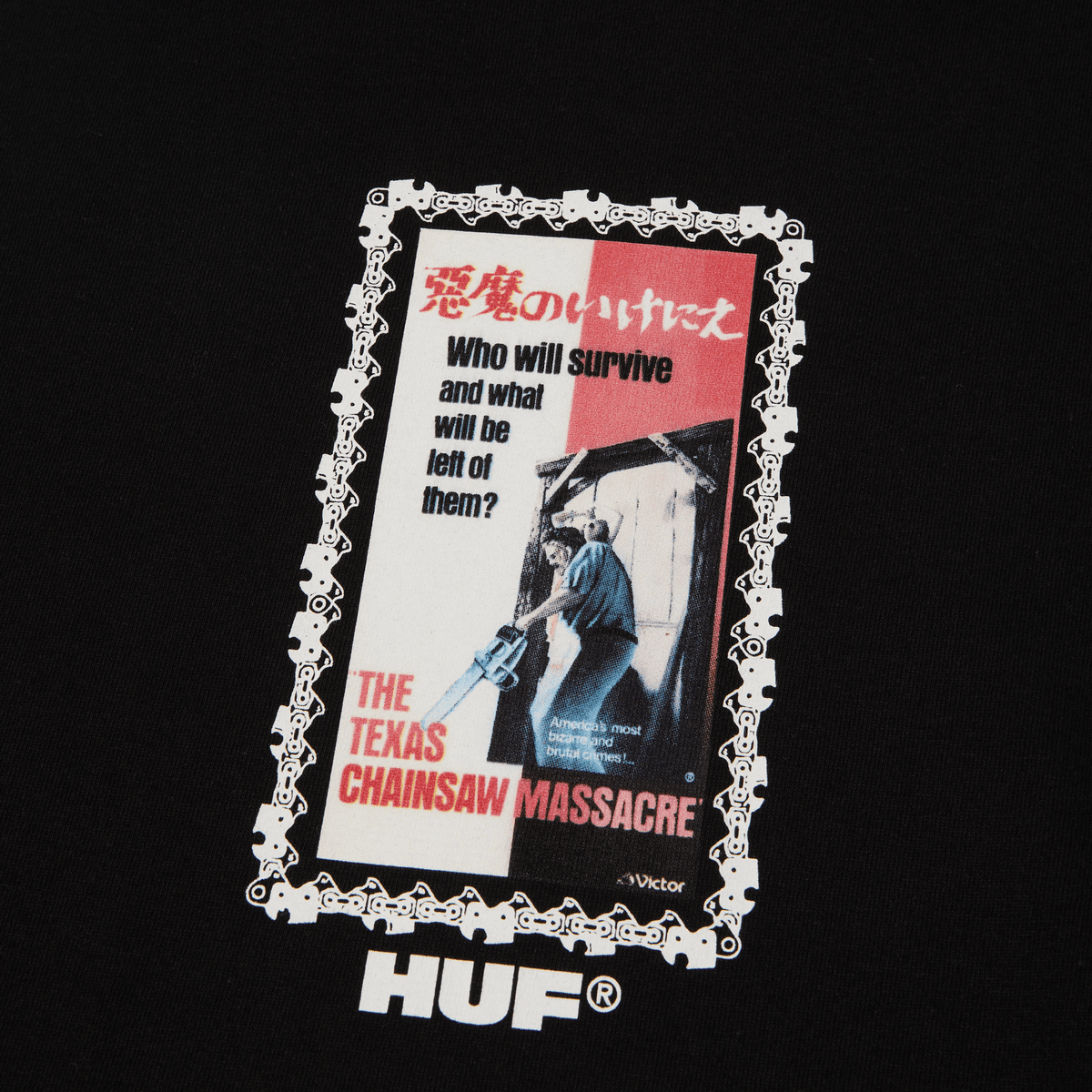 HUF x The Texas Chainsaw Massacre Dual Chain Long Sleeve T-Shirt