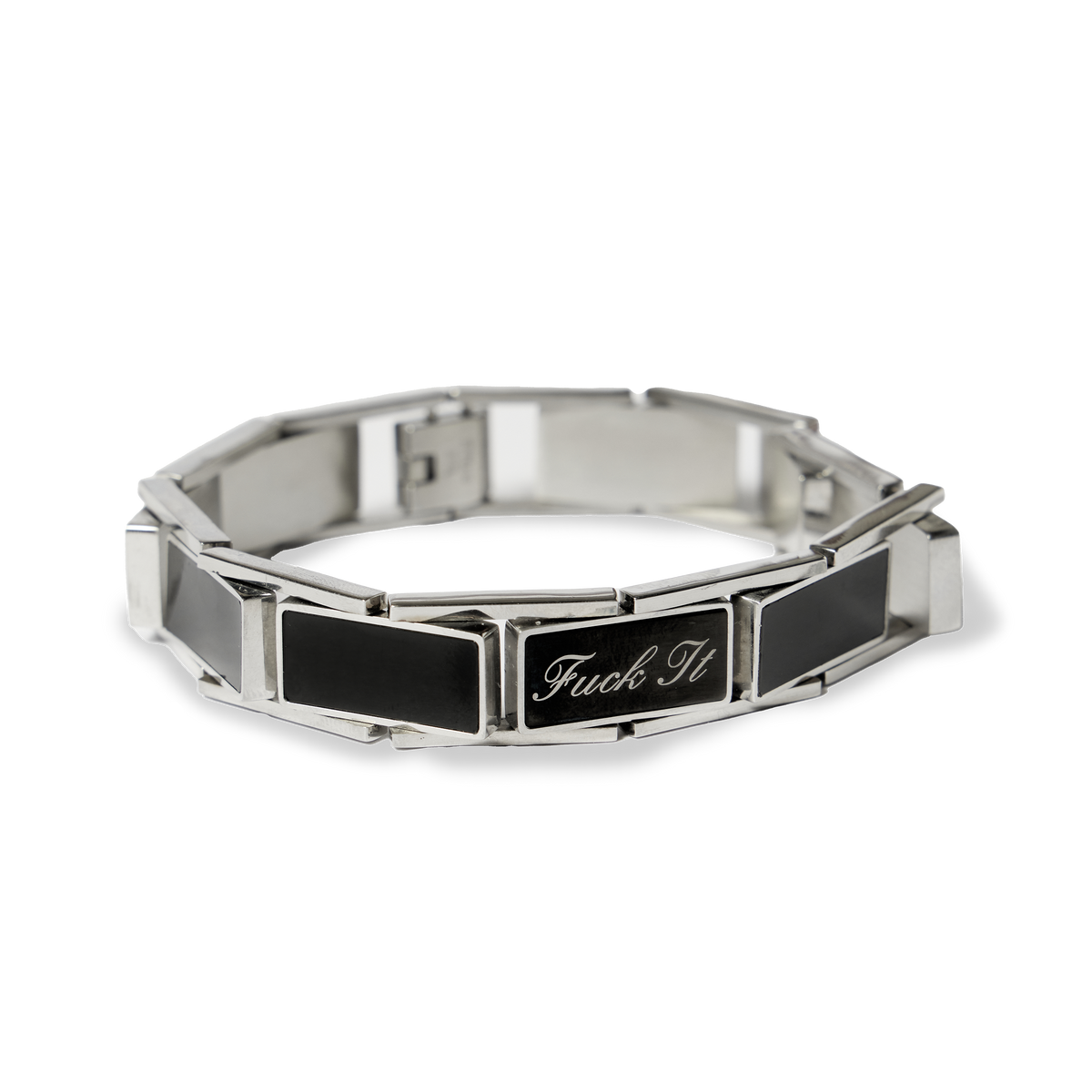 Fuck It Enamel Link Bracelet