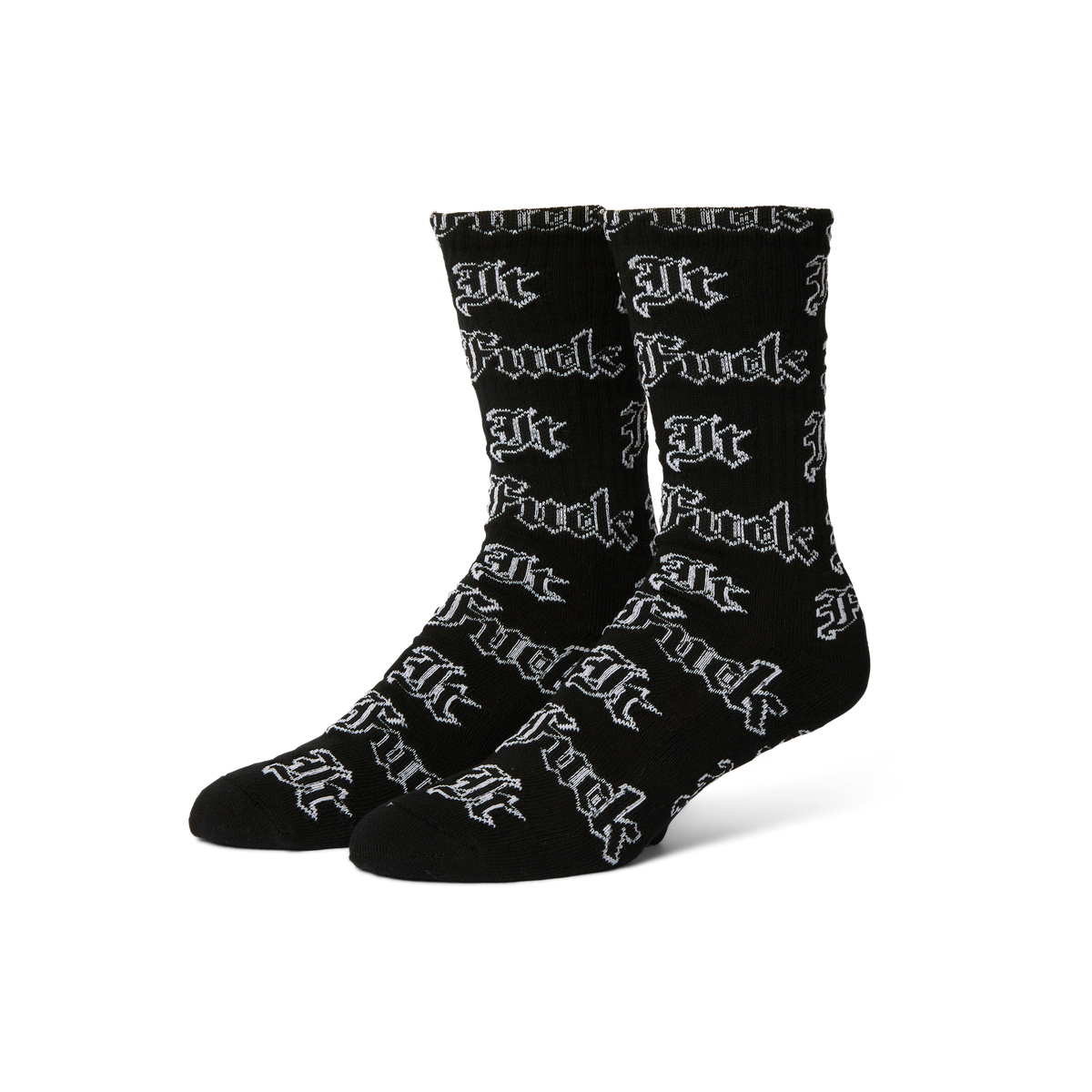 Fuck It Old English Sock