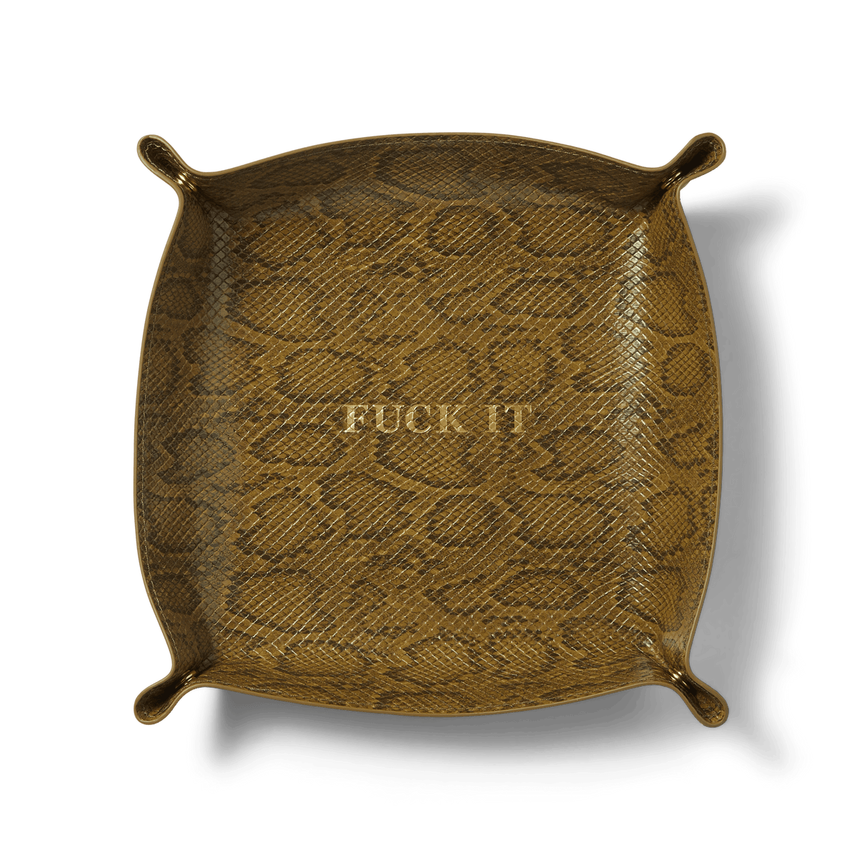 Fuck It Snakeskin Catchall
