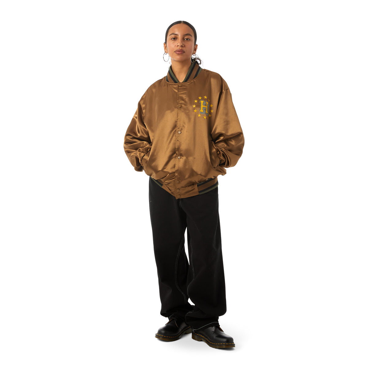 Galactic Stack Baseball Jacket