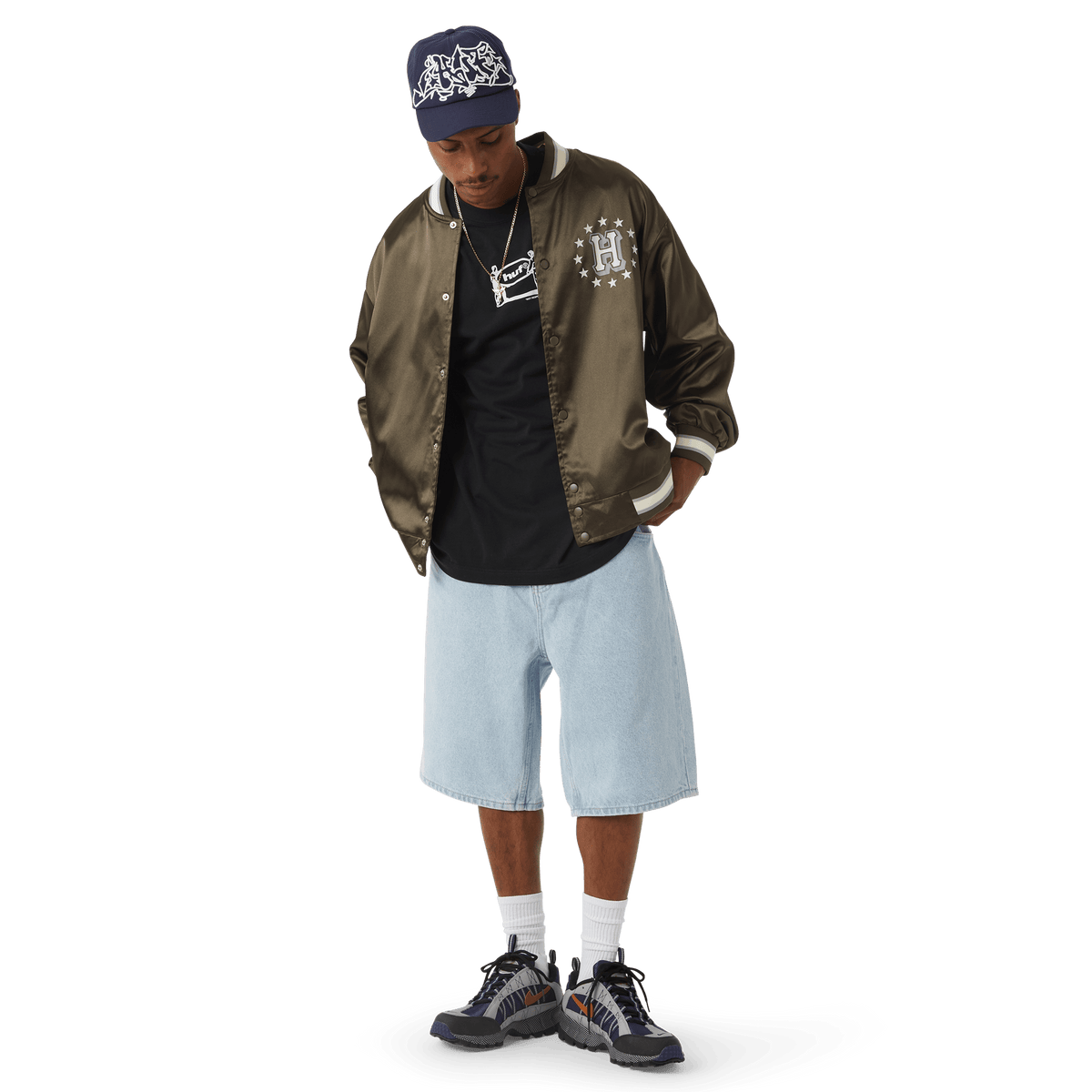 Galactic Stack Baseball Jacket