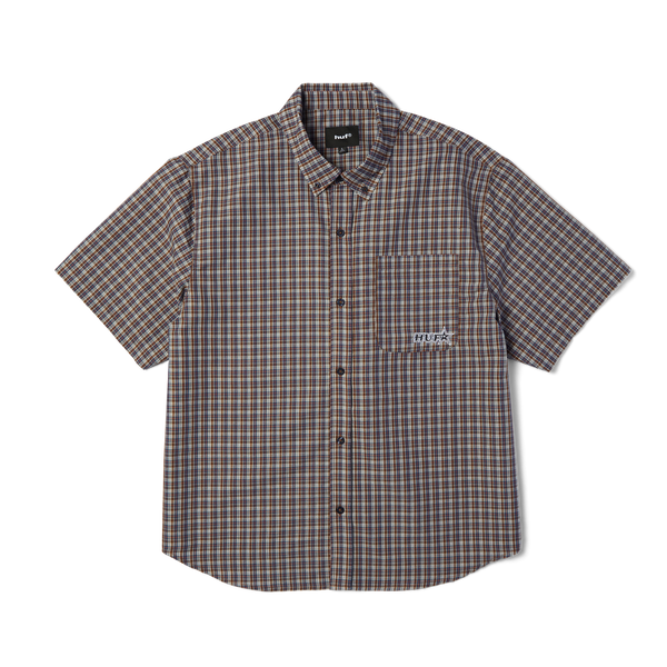 Galaxy Plaid Woven Top