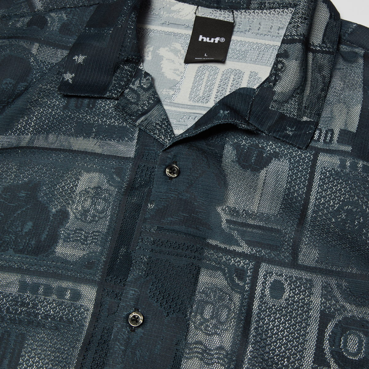 Global Currency Lace Shirt