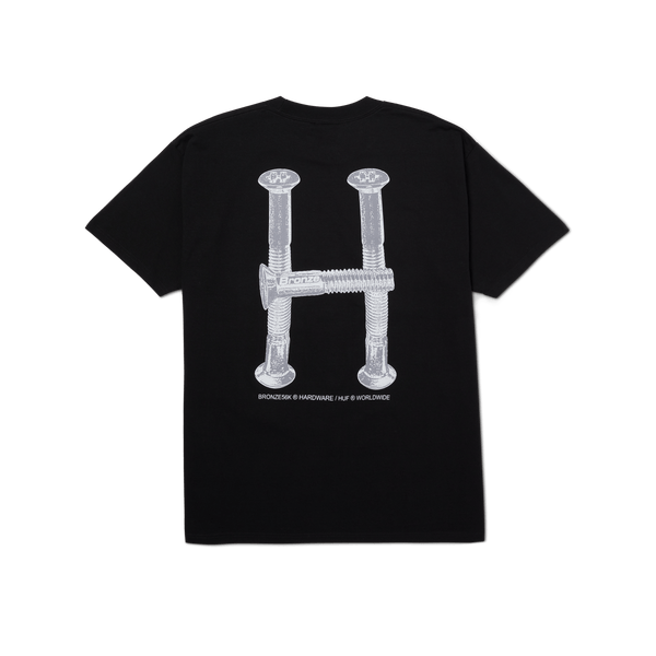 HUF x Bronze56K H Bolts Triple Triangle T-Shirt