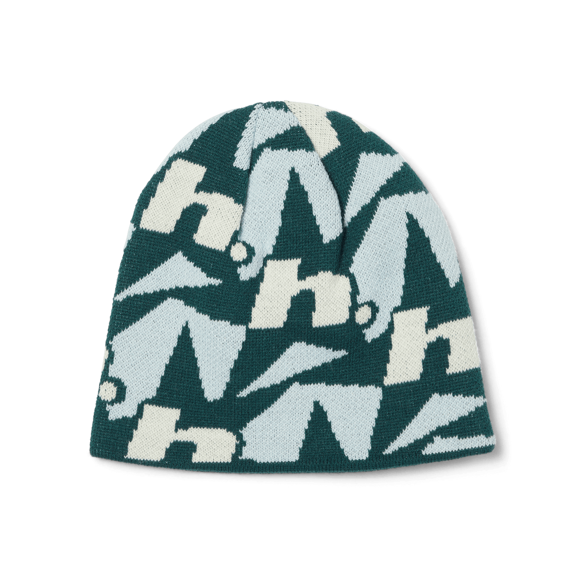 H Star Repeat Skull Beanie
