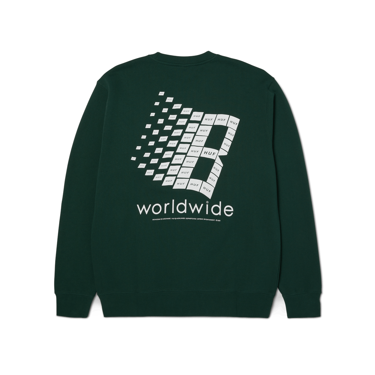 HUF x Bronze56K Crewneck Sweatshirt