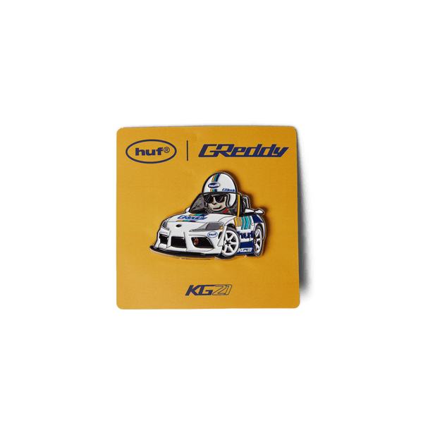 HUF x GReddy Gushi Pin