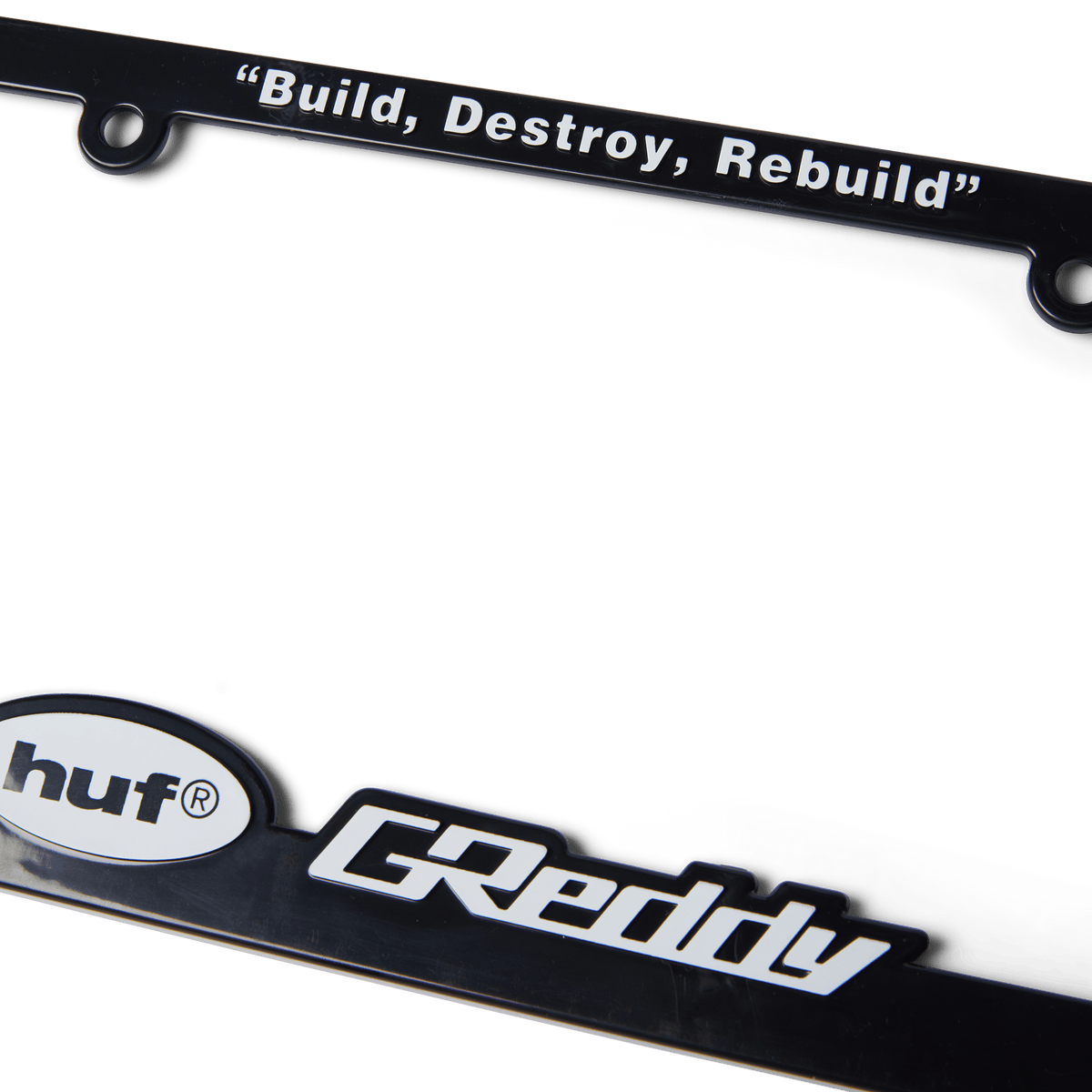 HUF x GReddy License Plate Frame