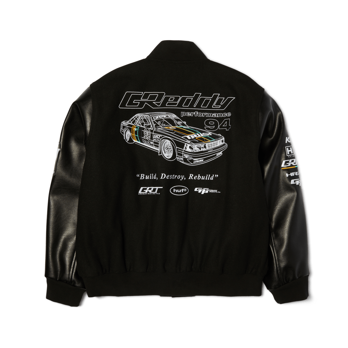 HUF x GReddy Varsity Jacket