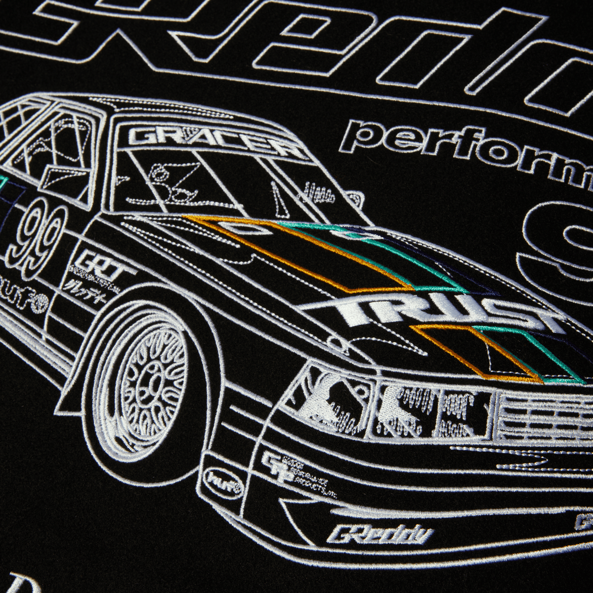 HUF x GReddy Varsity Jacket