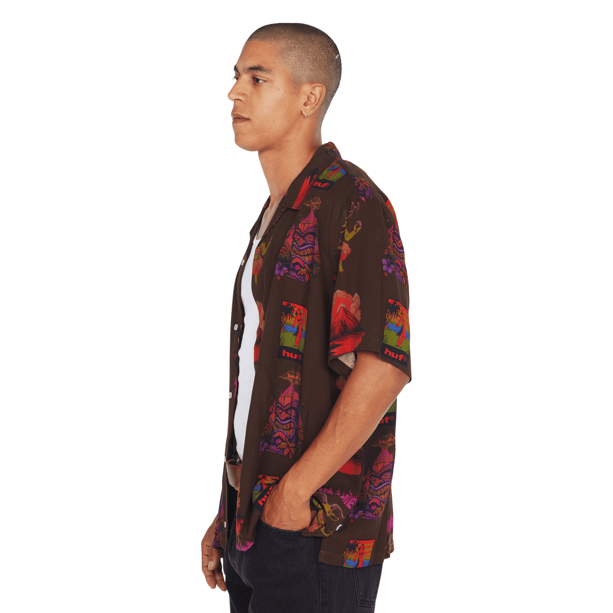 HUF x Thrasher Hawaiian Shirt