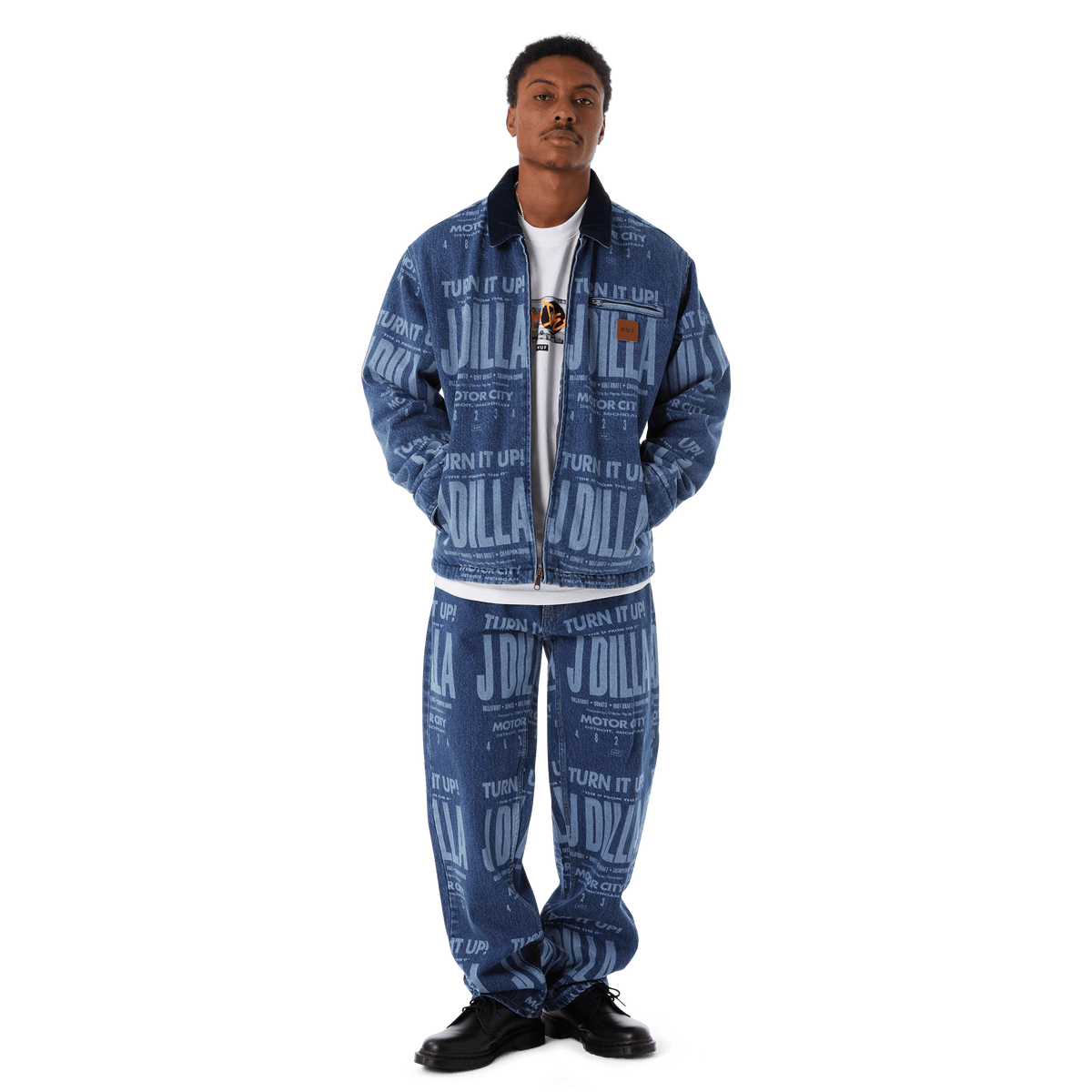 HUF x J Dilla Posted Work Jacket