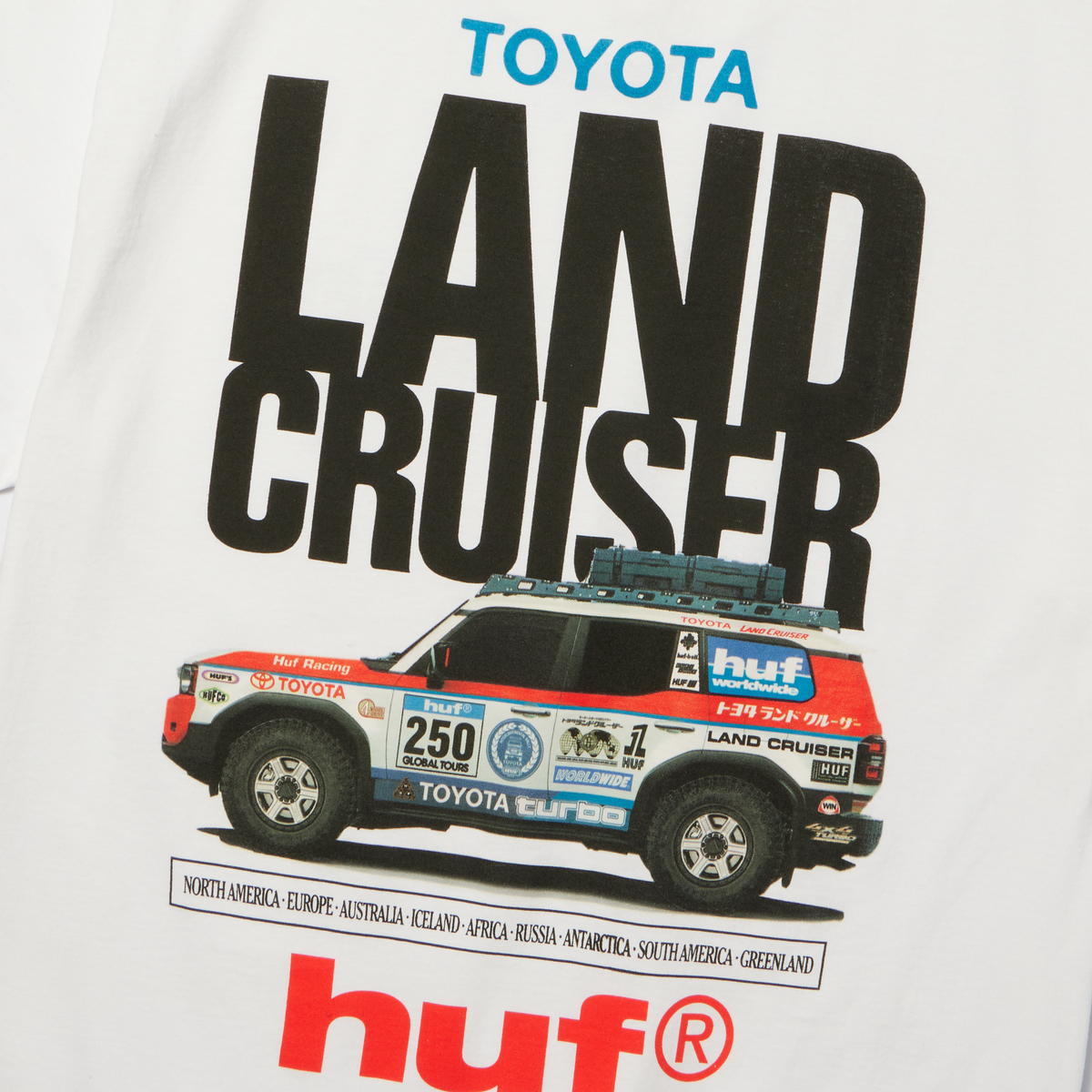 huf x Toyota Land Cruiser Rally T-Shirt