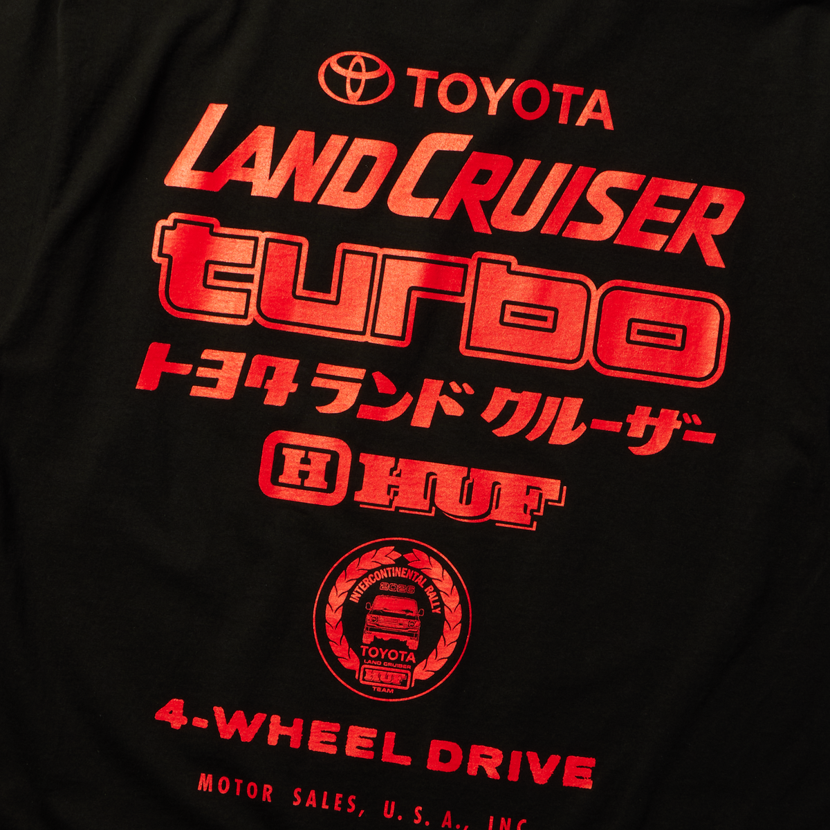 huf x Toyota Land Cruiser Turbo T-Shirt