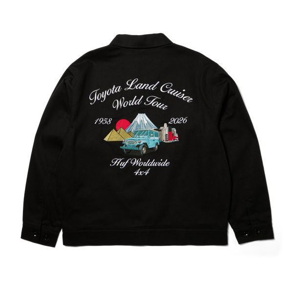 huf x Toyota Land Cruiser World Tour Jacket