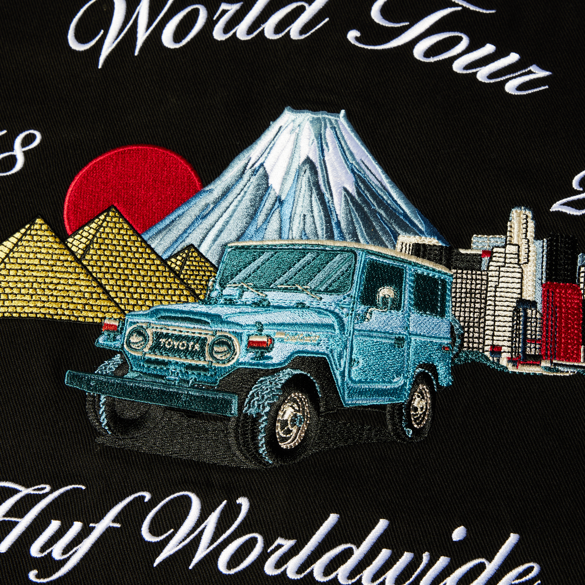 huf x Toyota Land Cruiser World Tour Jacket