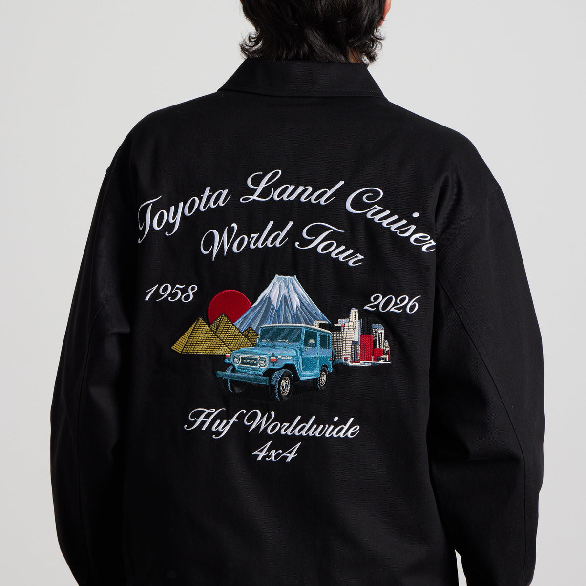 huf x Toyota Land Cruiser World Tour Jacket