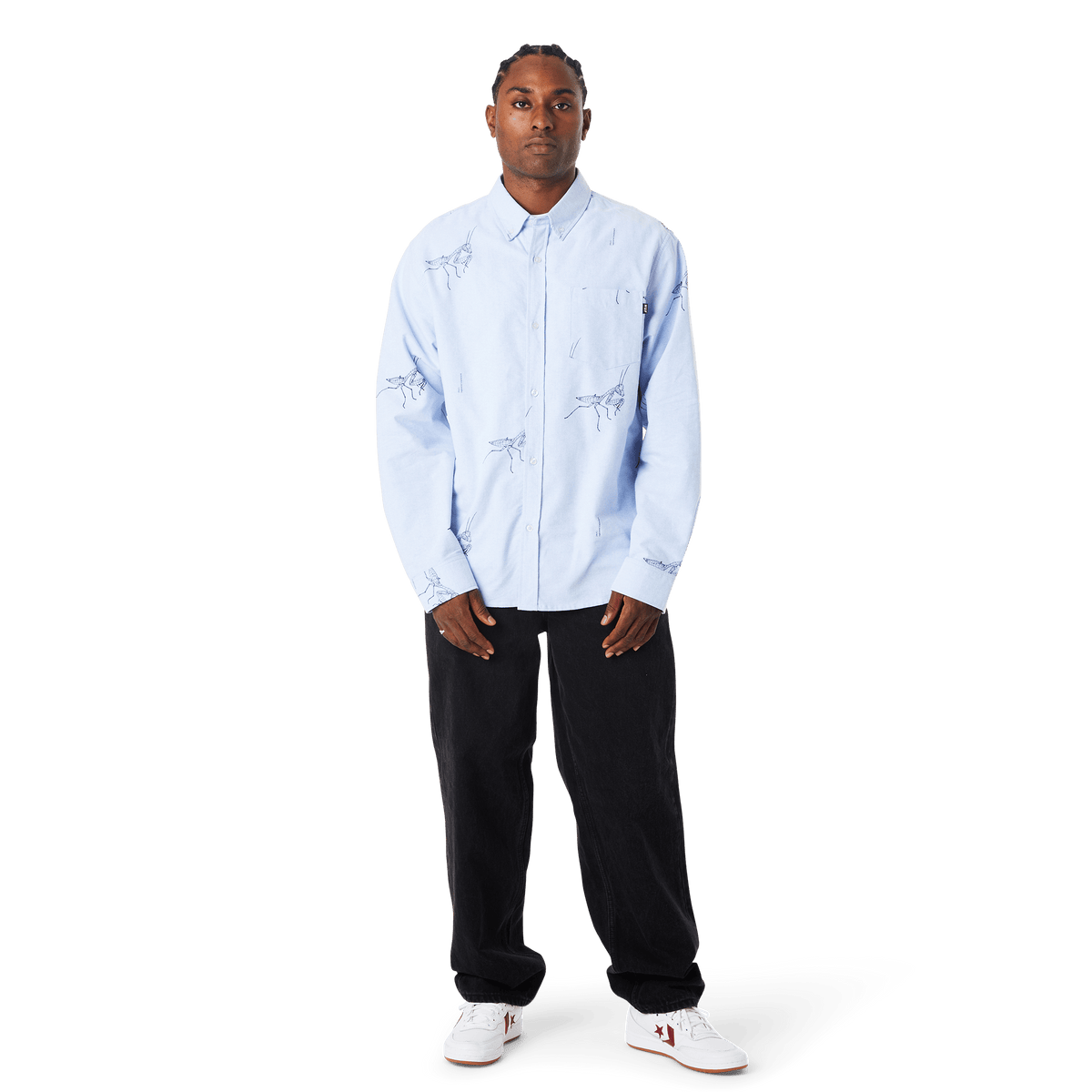 Mantis Long Sleeve T-Shirt Oxford Shirt