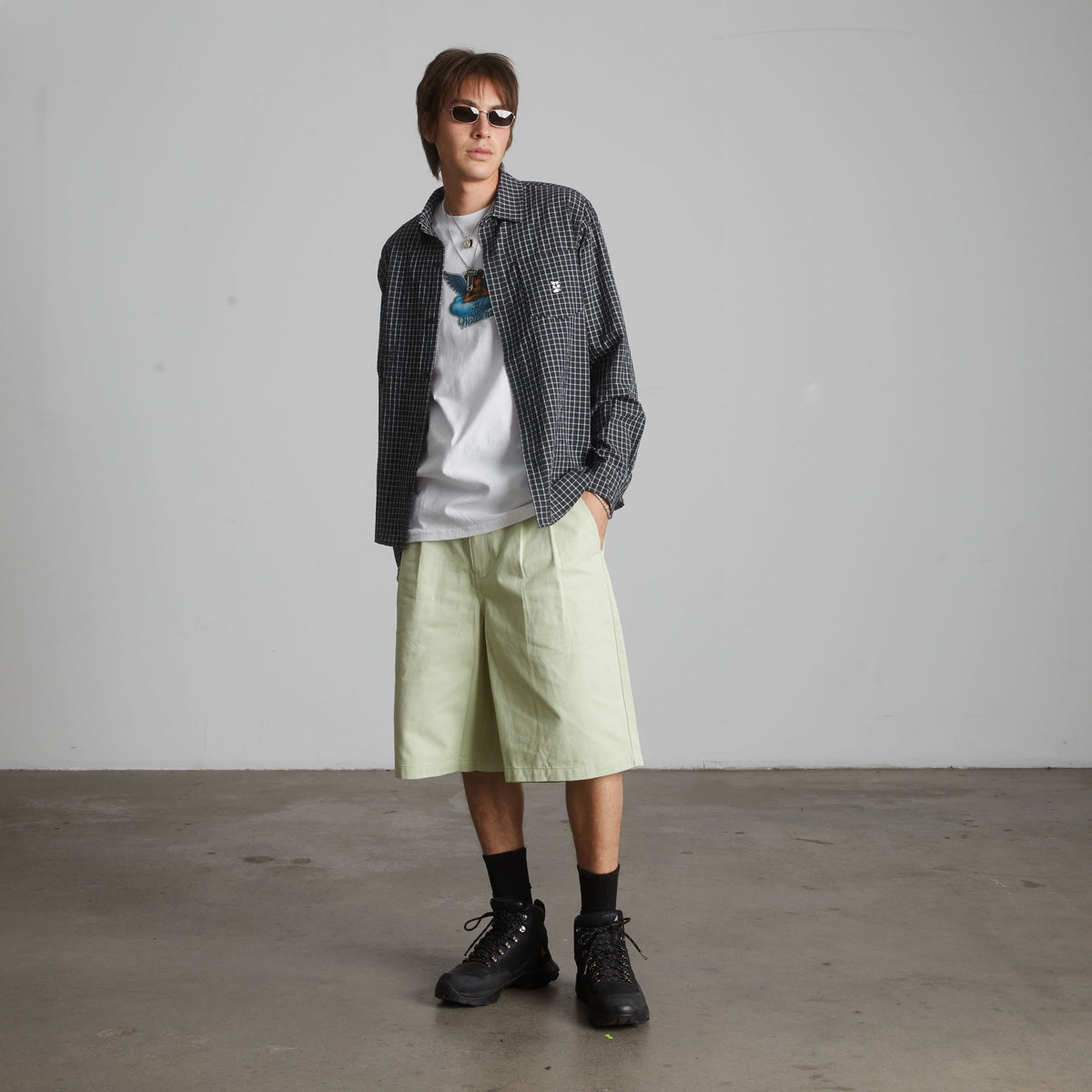 Megablast Long Sleeve Woven Top