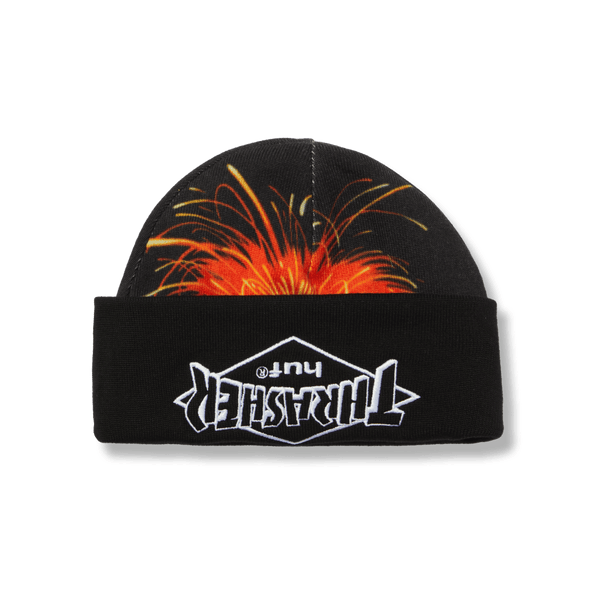 HUF x Thrasher Meltdown Reversible Beanie