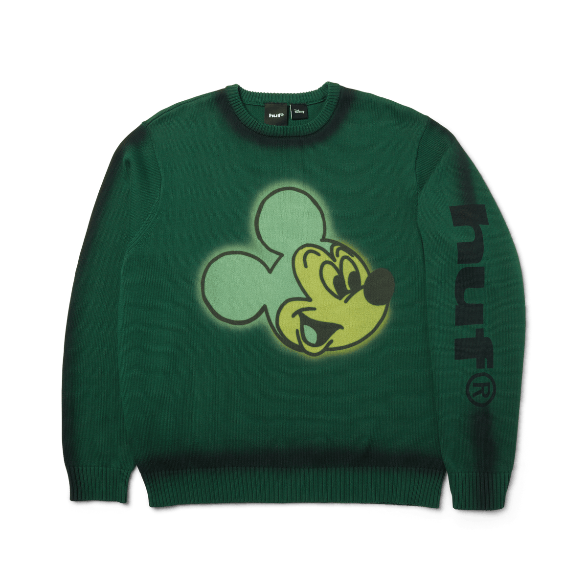 Disney | HUF Mickey Spray Crewneck Sweatshirt