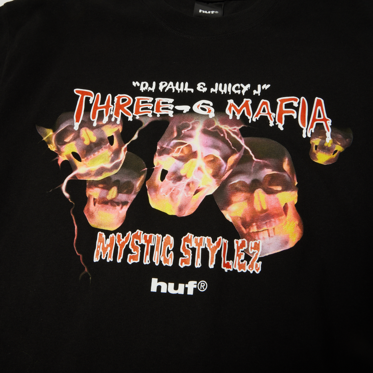 huf x Three 6 Mafia Mystic Styles T-Shirt