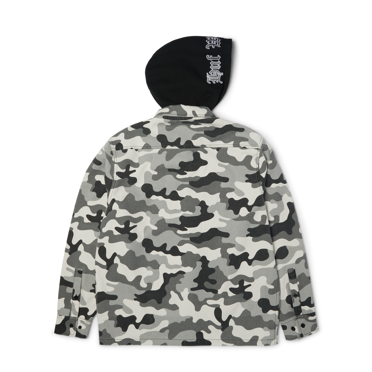 Olympia Camo Hooded Overshirt