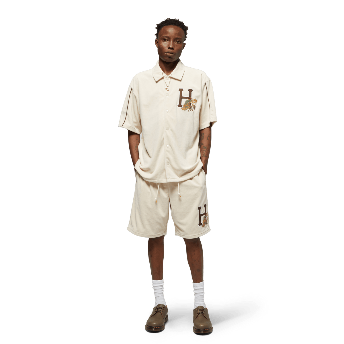 HUF x Midnight Organic H Terry Shirt