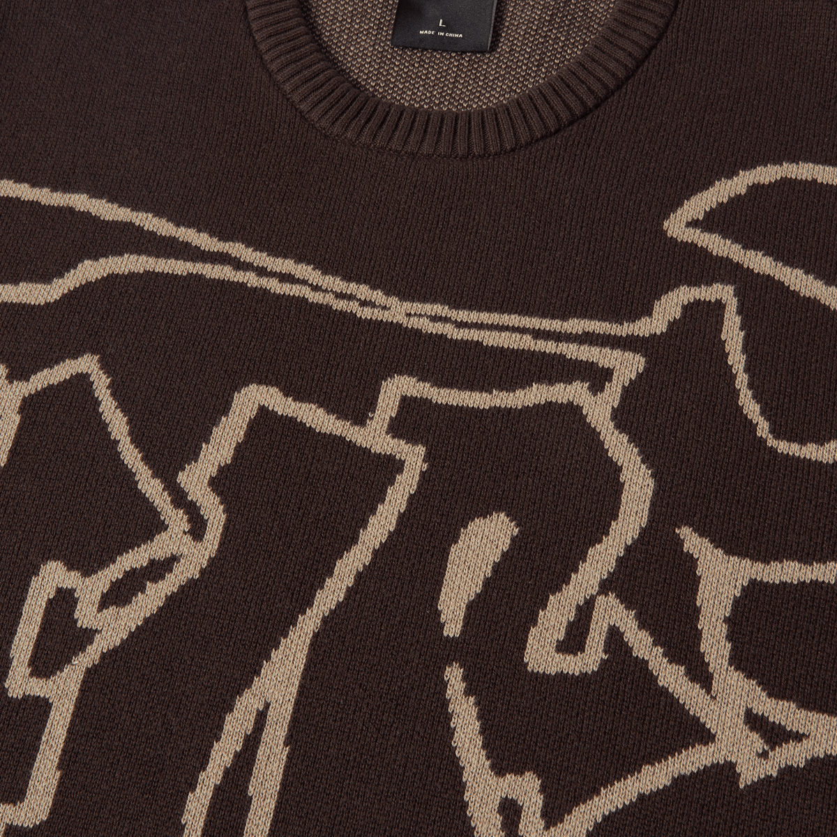 Outlines Crewneck Sweater – HUF WORLDWIDE UK