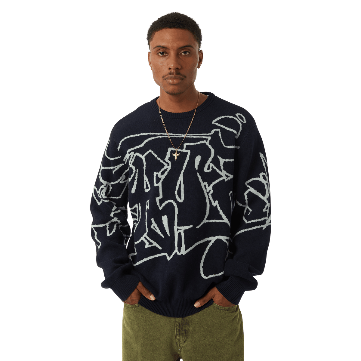Outlines Crewneck Sweater