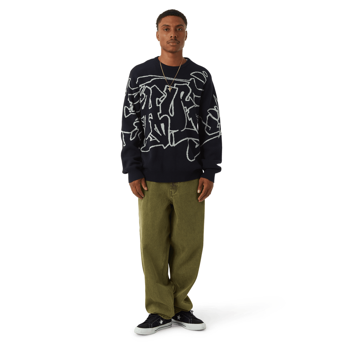 Outlines Crewneck Sweater