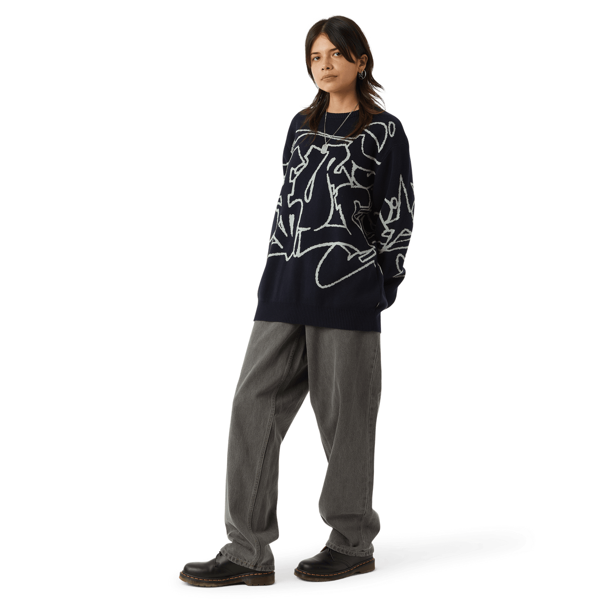 Outlines Crewneck Sweater