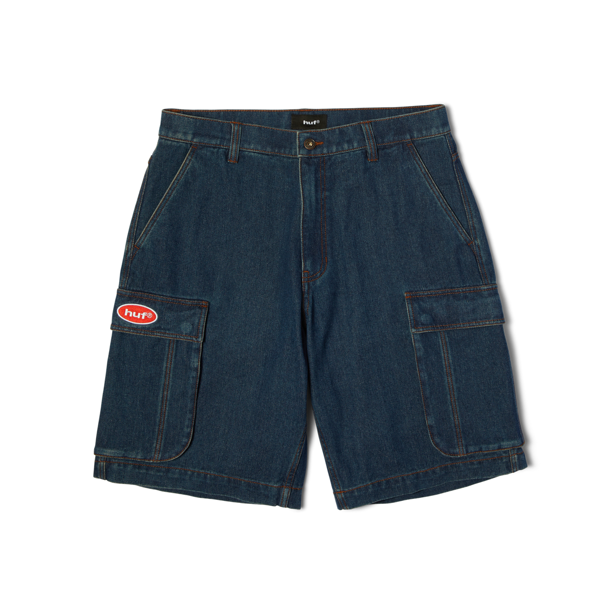 Oval Denim Cargo Short