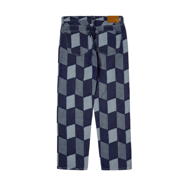 Patchwork Denim Pant
