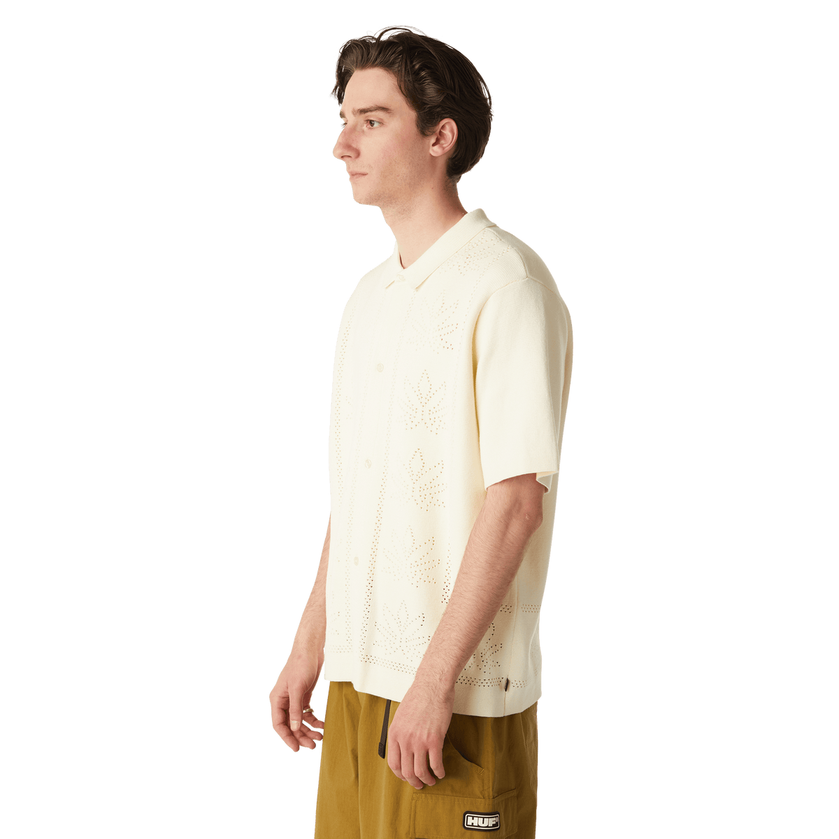 Plantlife Perforated Knit Top