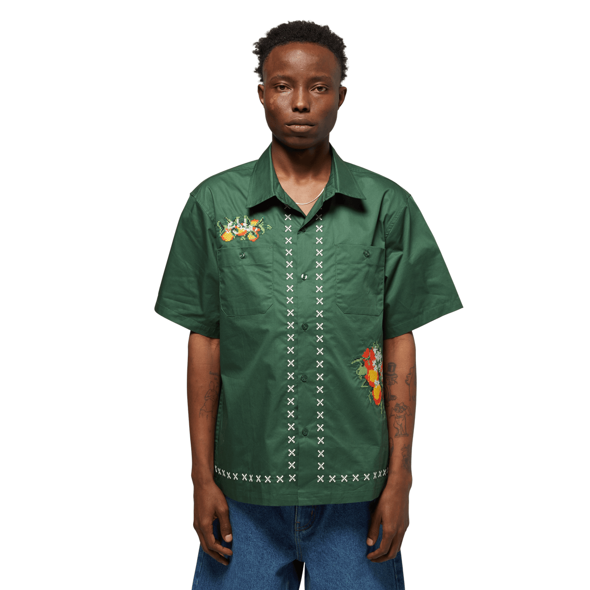 HUF x Midnight Organic Pomona Work Shirt