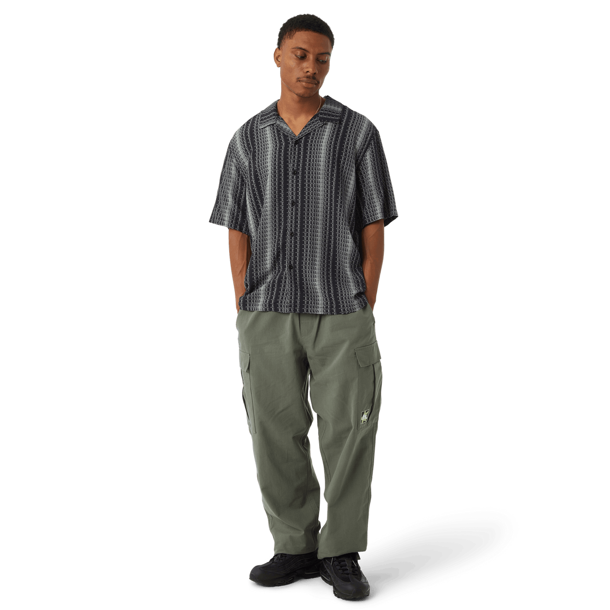 Script Stripe Resort Shirt