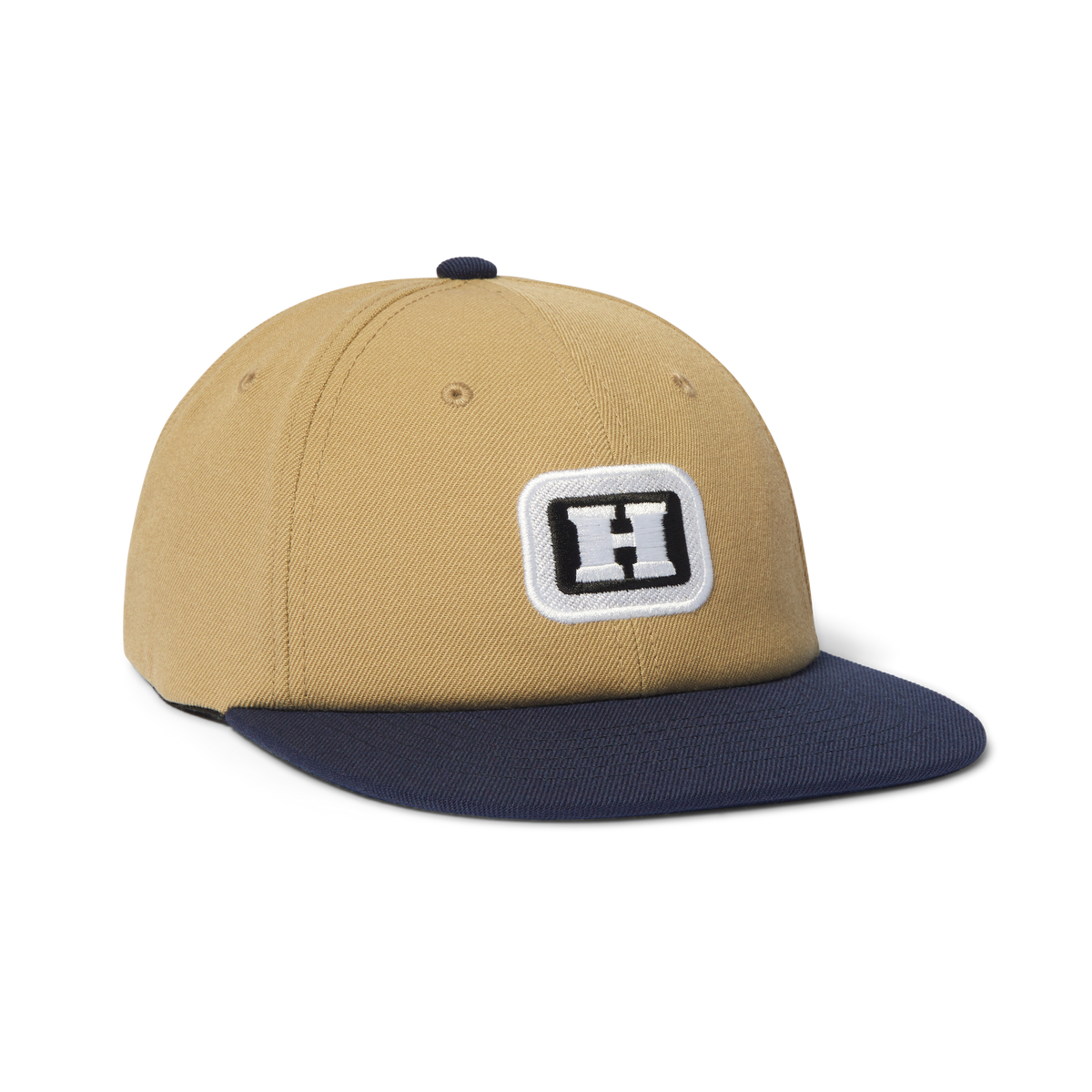Serif H 6-Panel Snapback Hat