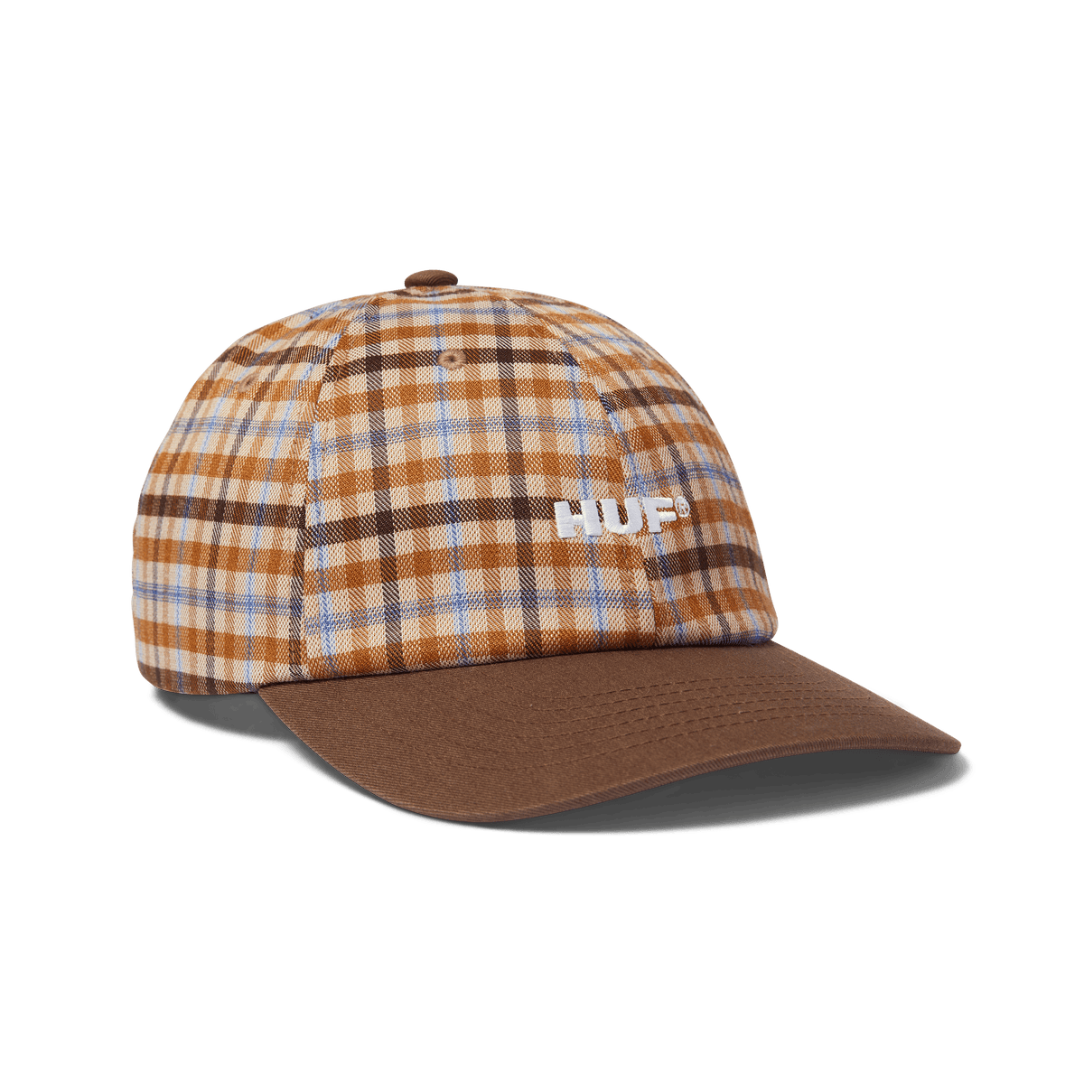 Shadow Plaid 6 Panel Cv Hat