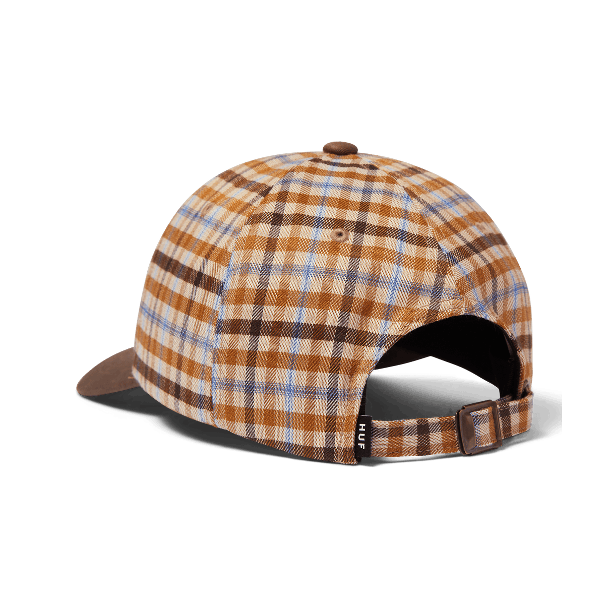 Shadow Plaid 6 Panel Cv Hat