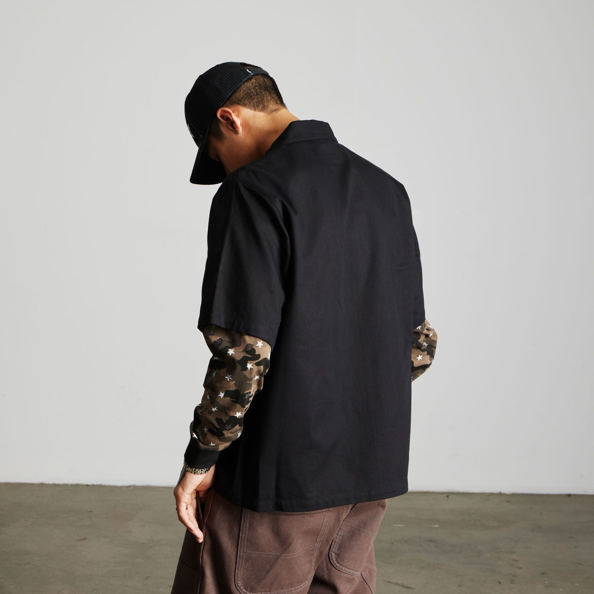 Shadows Long Sleeve Work Shirt