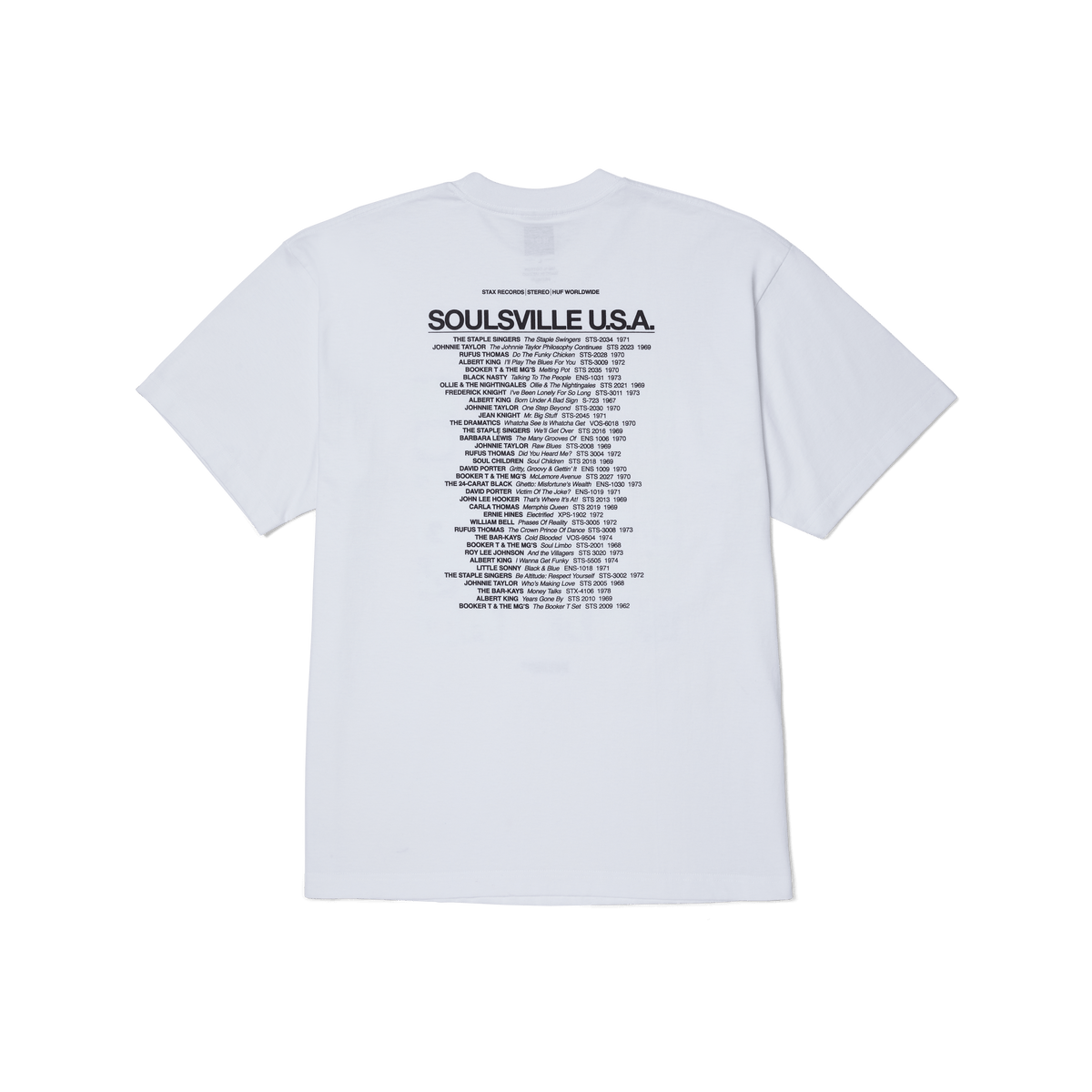 HUF x Stax Soulsville Usa T-Shirt – HUF WORLDWIDE UK