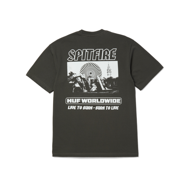 huf x Spitfire Burn Heavyweight T-Shirt