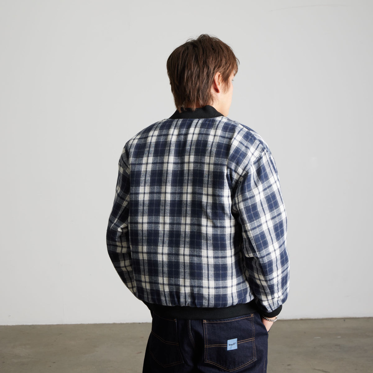 huf x Spitfire Reversible Plaid Jacket