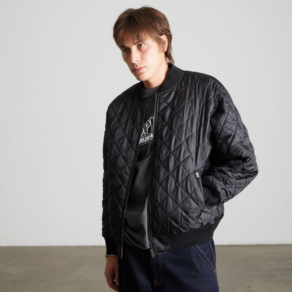 huf x Spitfire Reversible Plaid Jacket